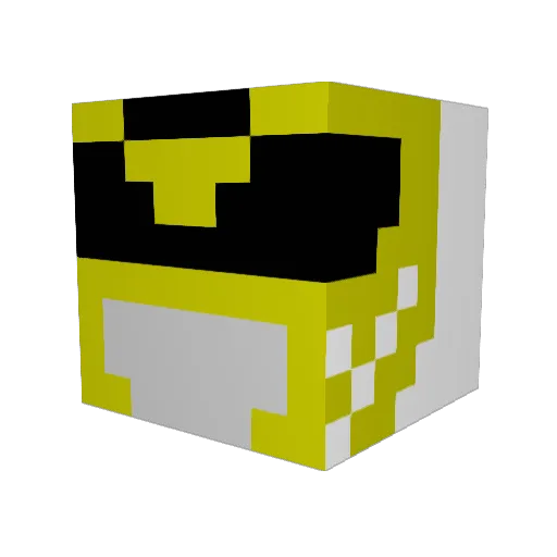 swick471 Minecraft avatar head, 3D render