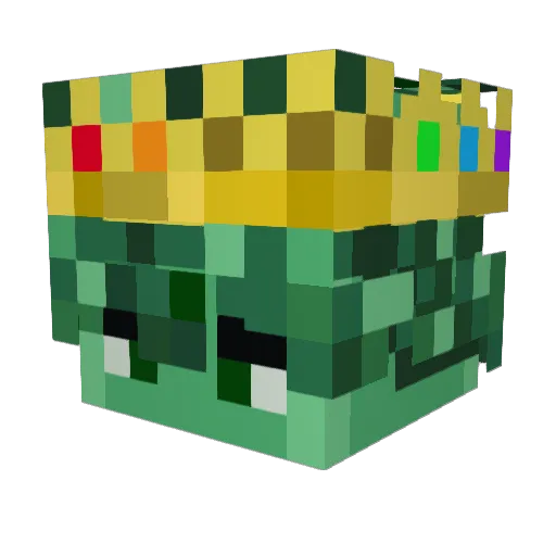swiebel_ Minecraft avatar head, 3D render