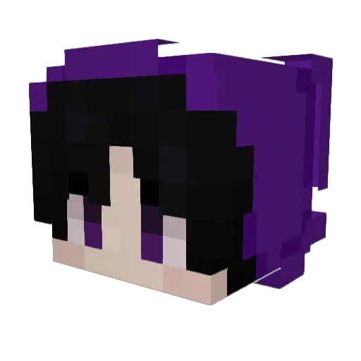 swietekvr Minecraft avatar head, 3D render