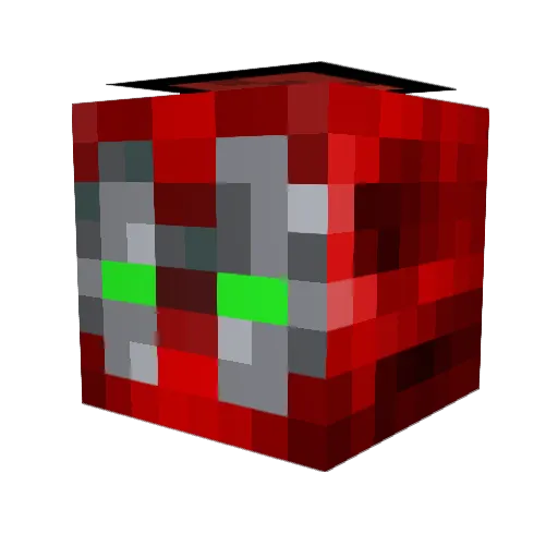 swifter600 Minecraft avatar head, 3D render