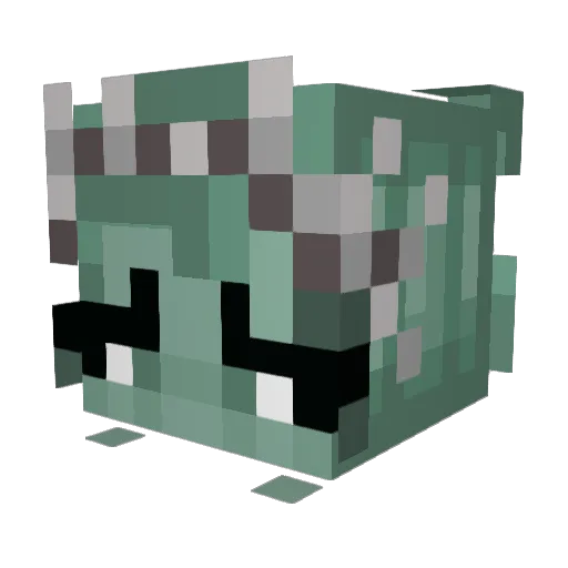 swiftslvr Minecraft avatar head, 3D render
