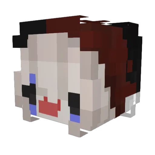 swigityswagitty Minecraft avatar head, 3D render
