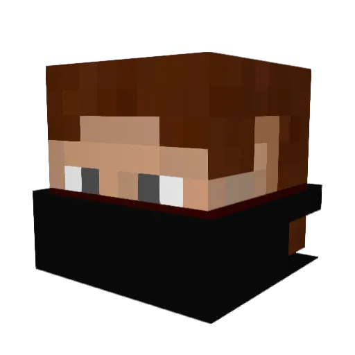 swinst Minecraft avatar head, 3D render