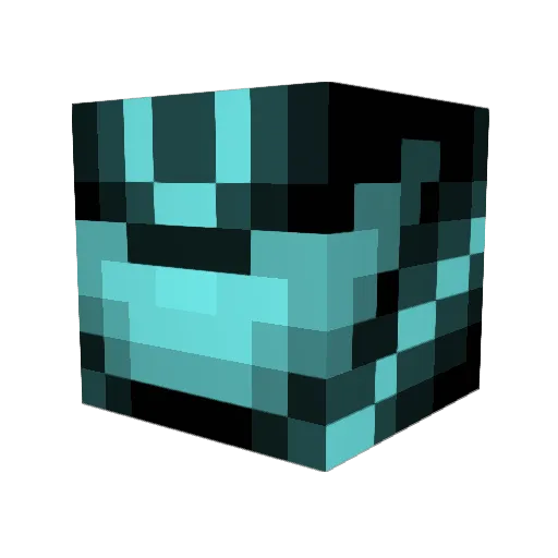 swipewhite Minecraft avatar head, 3D render
