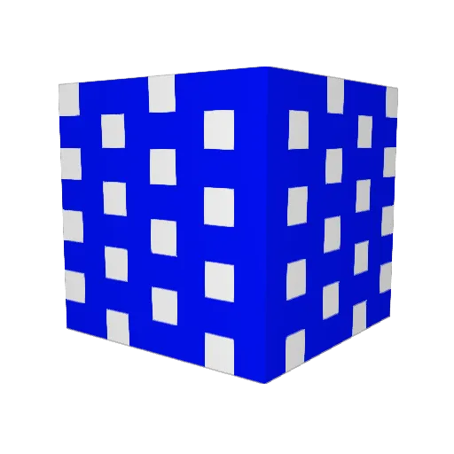 swish11 Minecraft avatar head, 3D render