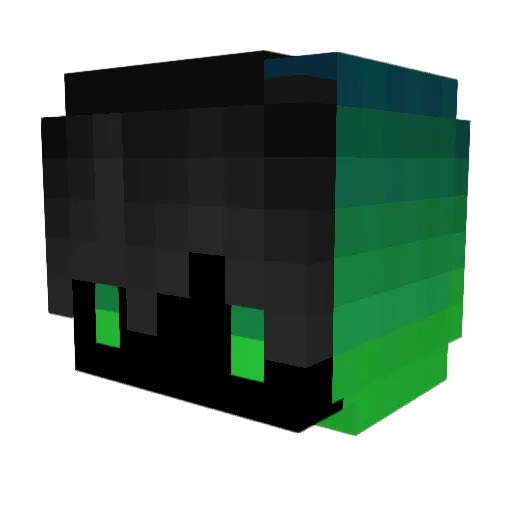 swiss2 Minecraft avatar head, 3D render