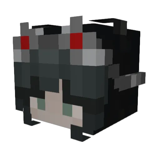 swixer123 Minecraft avatar head, 3D render