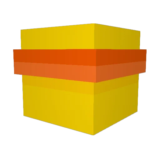 swizu Minecraft avatar head, 3D render