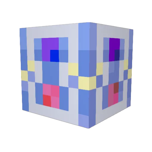 swmas Minecraft avatar head, 3D render