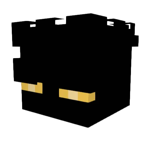 swordsmack2 Minecraft avatar head, 3D render