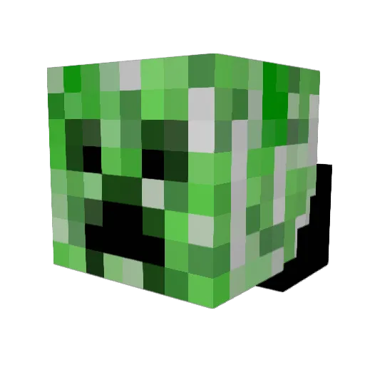 swordzzzz Minecraft avatar head, 3D render