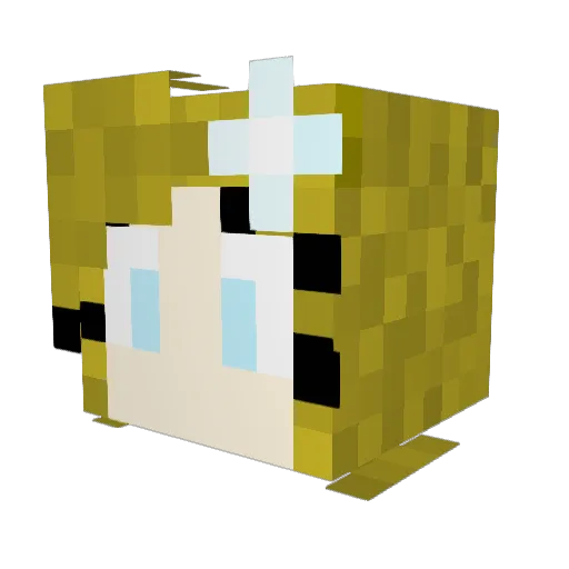 swueeker Minecraft avatar head, 3D render