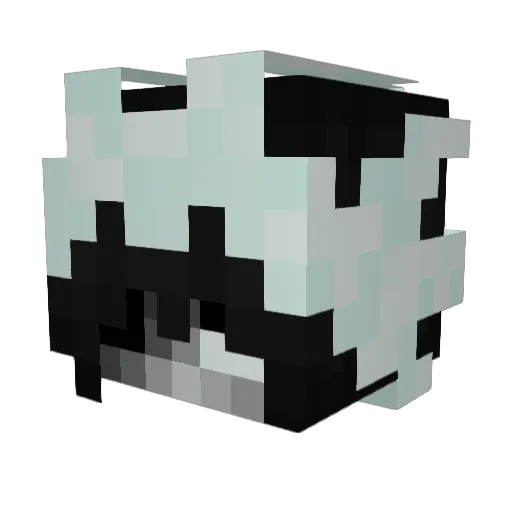 swulqz Minecraft avatar head, 3D render