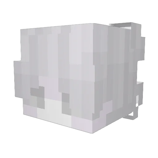swvlb Minecraft avatar head, 3D render