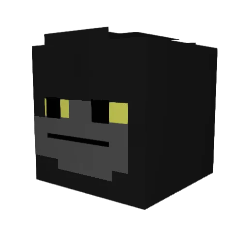 swxnt Minecraft avatar head, 3D render