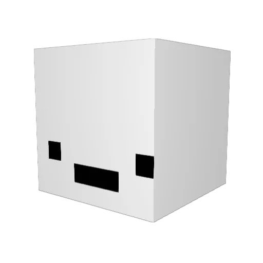 swyf3 Minecraft avatar head, 3D render