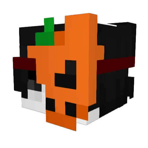 swykee Minecraft avatar head, 3D render