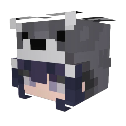sxalted_caramel Minecraft avatar head, 3D render