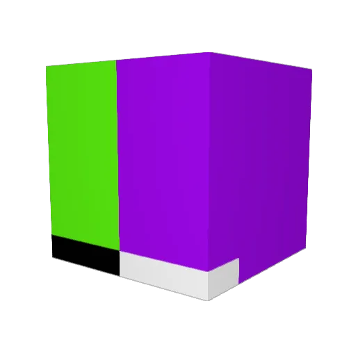 sxaltyyy Minecraft avatar head, 3D render