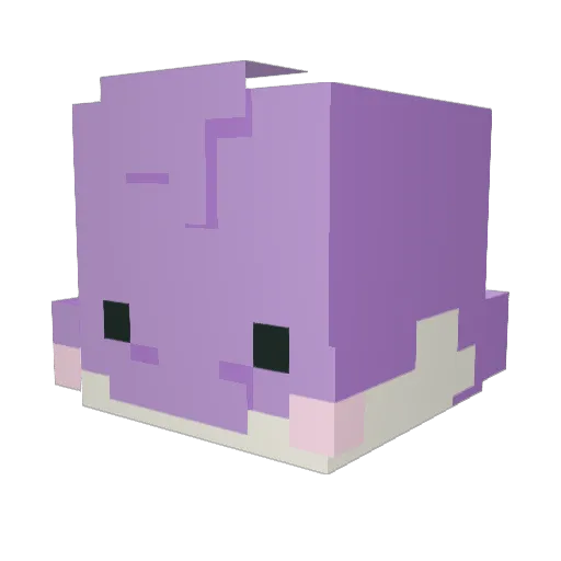 sxo11hn_ Minecraft avatar head, 3D render