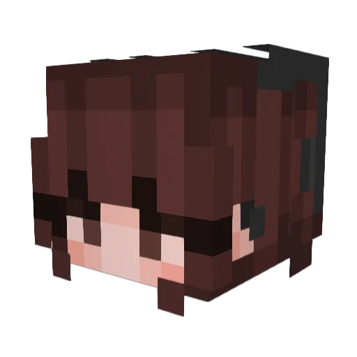 sxphiaa0 Minecraft avatar head, 3D render