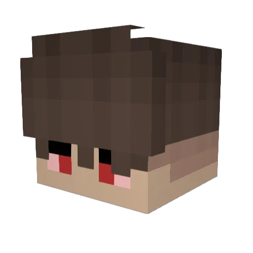 sxprxmxTimo Minecraft avatar head, 3D render