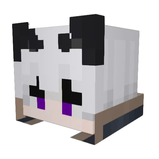 sxssssssssssssss Minecraft avatar head, 3D render
