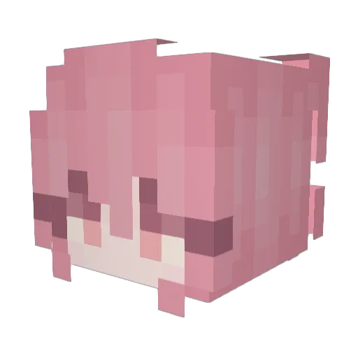 sxstancy Minecraft avatar head, 3D render