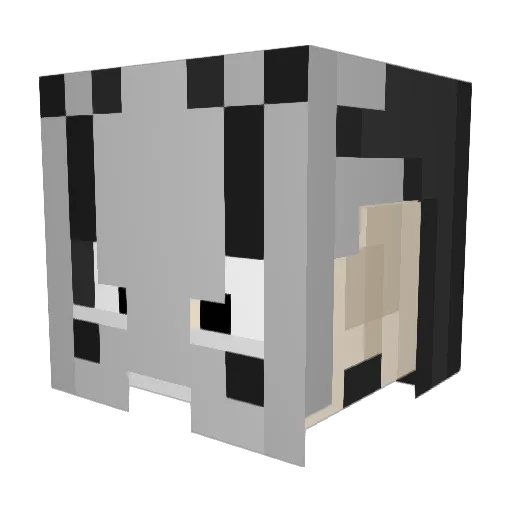 sxzul Minecraft avatar head, 3D render