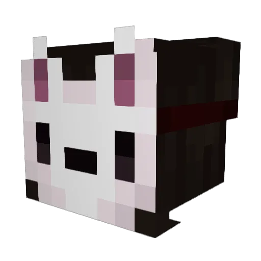 syadh Minecraft avatar head, 3D render