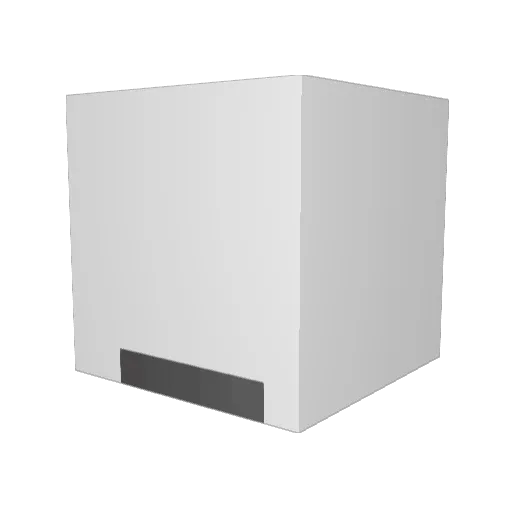 syafiku Minecraft avatar head, 3D render