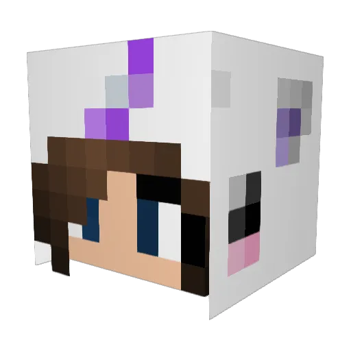 syalonkk324 Minecraft avatar head, 3D render