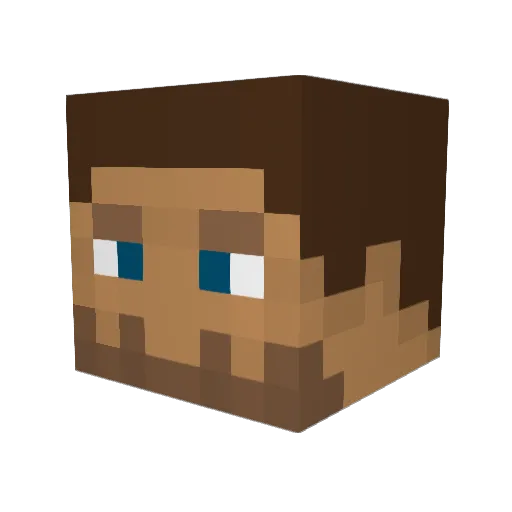 syco240 Minecraft avatar head, 3D render