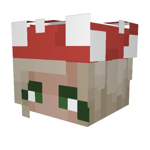 syd3jas Minecraft avatar head, 3D render