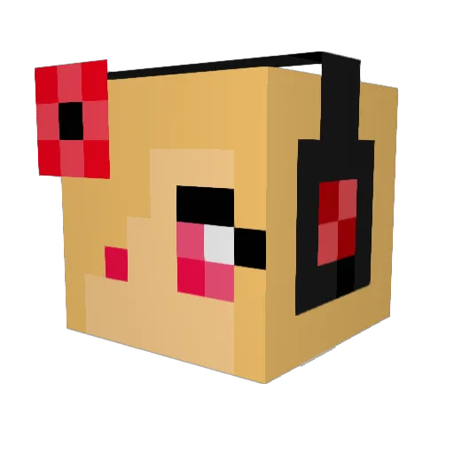 syddlebugz4563 Minecraft avatar head, 3D render