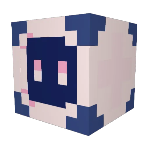 sydist Minecraft avatar head, 3D render