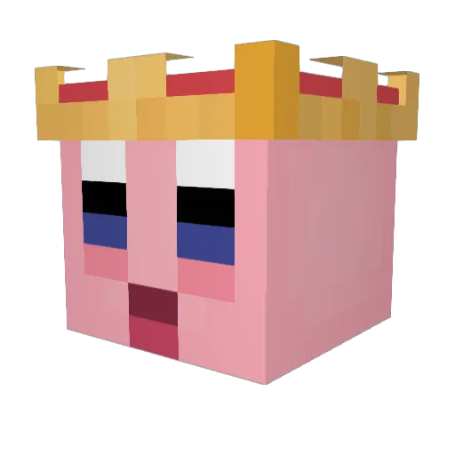 sydkneeeeeeeee Minecraft avatar head, 3D render