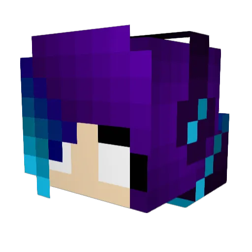 sydney2456 Minecraft avatar head, 3D render