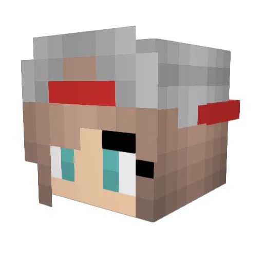 sydneyyyyy Minecraft avatar head, 3D render
