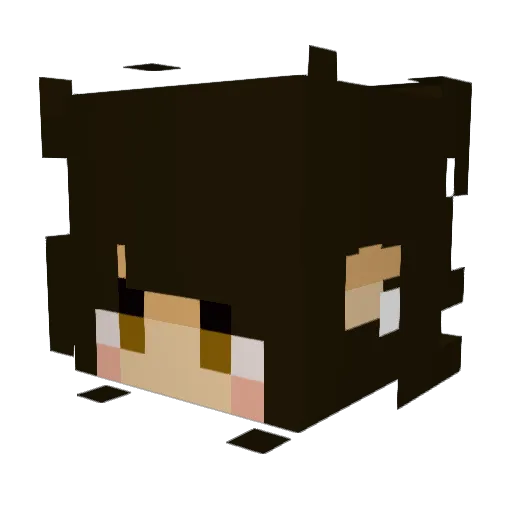 syfersandrita Minecraft avatar head, 3D render