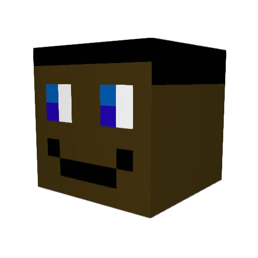 syko4756 Minecraft avatar head, 3D render
