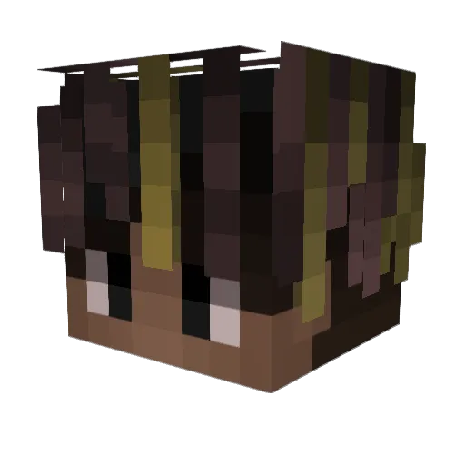 sykoij Minecraft avatar head, 3D render
