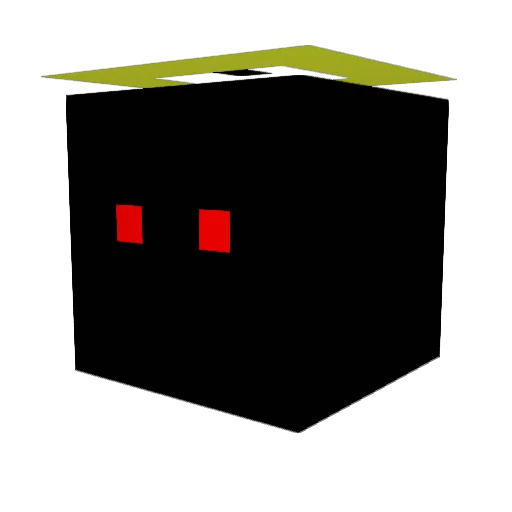 sykoislost Minecraft avatar head, 3D render