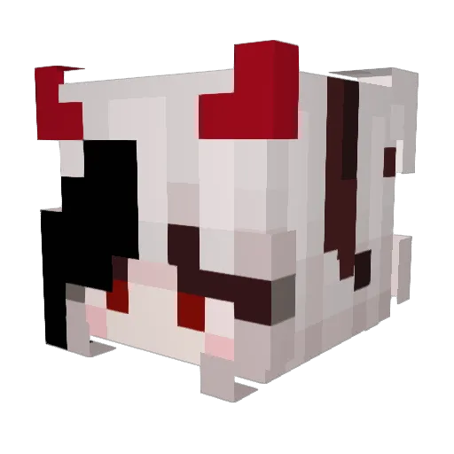 sylas_gibb Minecraft avatar head, 3D render
