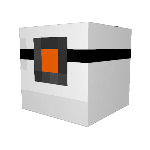 syliner Minecraft avatar head, 3D render