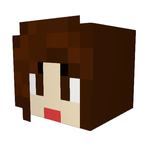 sylosis23 Minecraft avatar head, 3D render