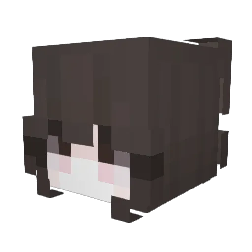 sylphiec Minecraft avatar head, 3D render