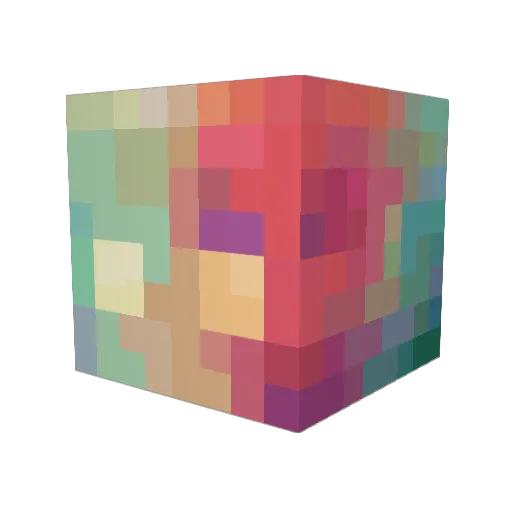 syltoes Minecraft avatar head, 3D render