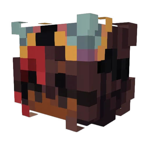 sylveistar Minecraft avatar head, 3D render
