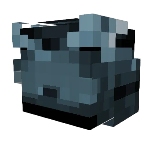 sylvennnw Minecraft avatar head, 3D render